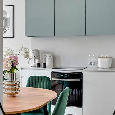 Scala 60h Center Premium With Parking By Lion Apartmán Gdaňsk